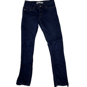 Women's LEVI'S 524 Skinny Jeans Blue  Size 3 EUC